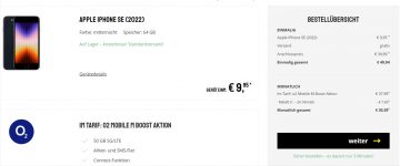 Apple iPhone SE + o Mobile M Boost mit GB G