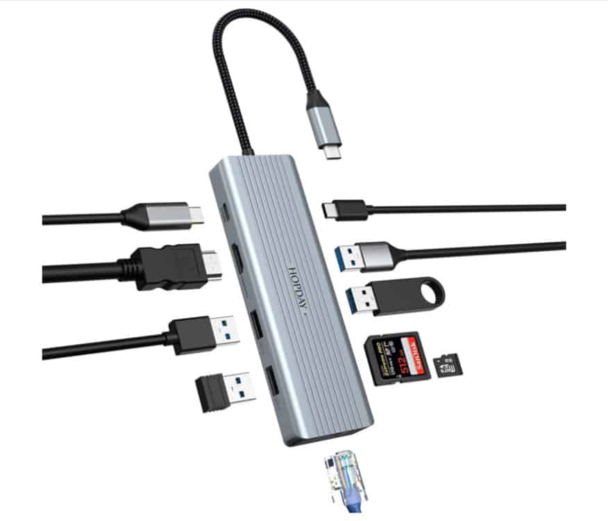 Hopday USB C Hub in Hopday Usb C Hub In