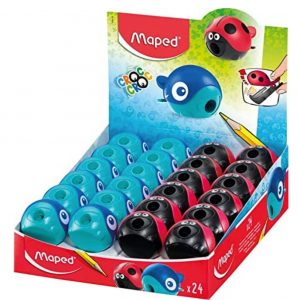 Maped Schulmaterial Croc Croc Anspitzer mit Spitzern mit Tank Loch zum Schärfen Einfa Maped Schulmaterial Croc Croc Anspitzer Mit Spitzern Mit Tank Loch Zum Schärfen Einfa