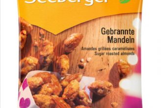 Seeberger Gebrannte Mandeln 5er Pack, vegan (5 x 150 g) ab 13,85 € inkl. Prime-Versand (statt 22,45 €)