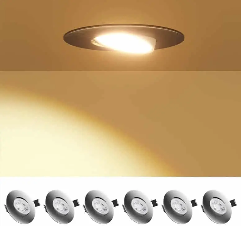 Addlon Er Set Led Einbaustrahler Dimmbar Schwenkbar Led Spot V Dimmbar Einbauspots Ip