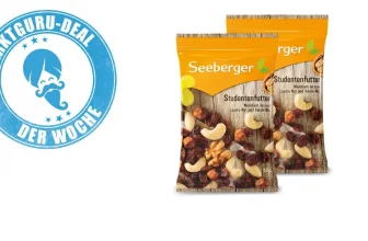 marktguru: 0,50 € Cashback auf Seeberger Studentenfutter (aktuell effektiv für 1,49 € bei Netto Marken-Discount)
