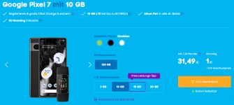 Google Pixel + Blau Allnet XL GB