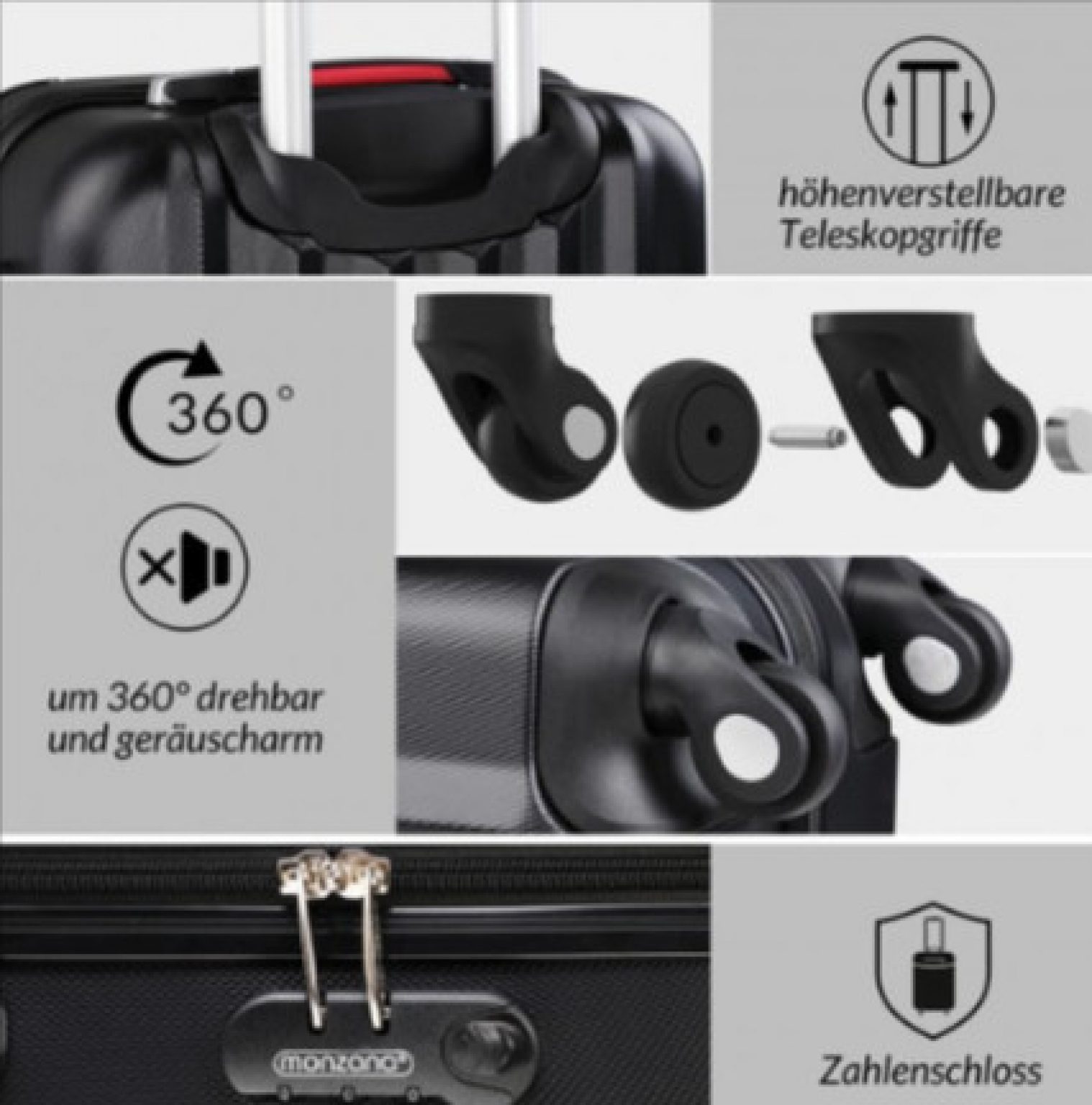 Fensterroboter Koffer Hartschalenkoffer Für Fensterroboter – Aufbewahrungstasche Mit Griff, Stoßfest & Kratzfest Für Unterwegs