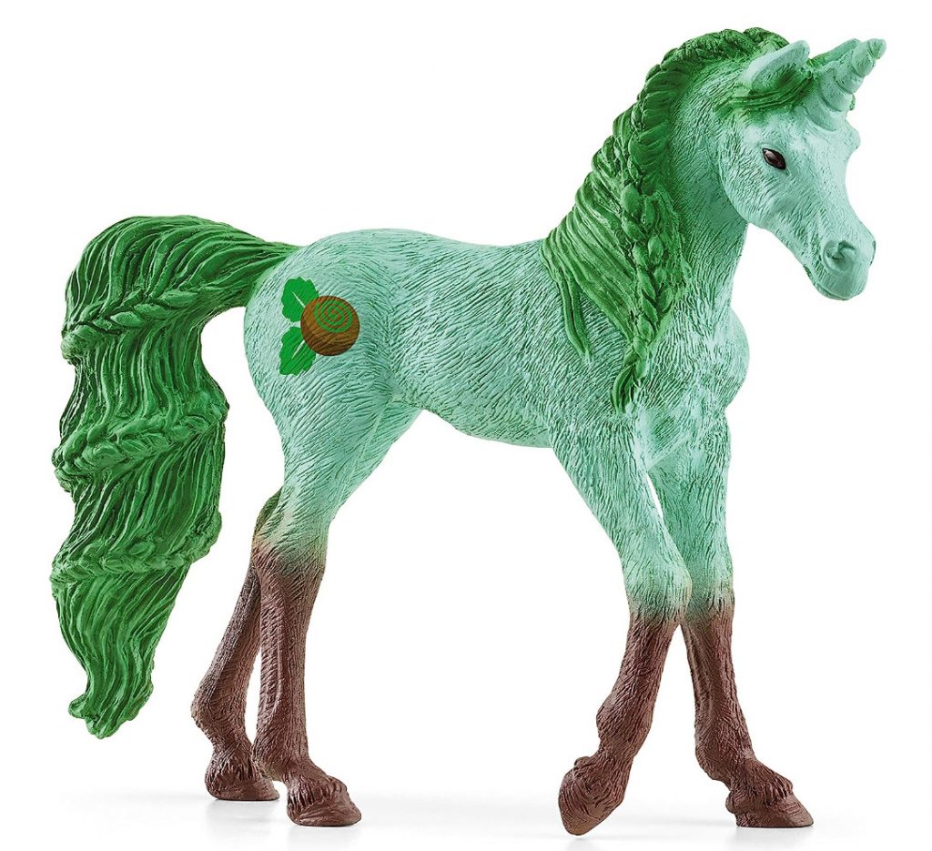 Schleich, Einhorn, 70734 Spielfigur-Sammeleinhorn Minzschokolade bayala