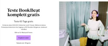 BookBeat gratis testen