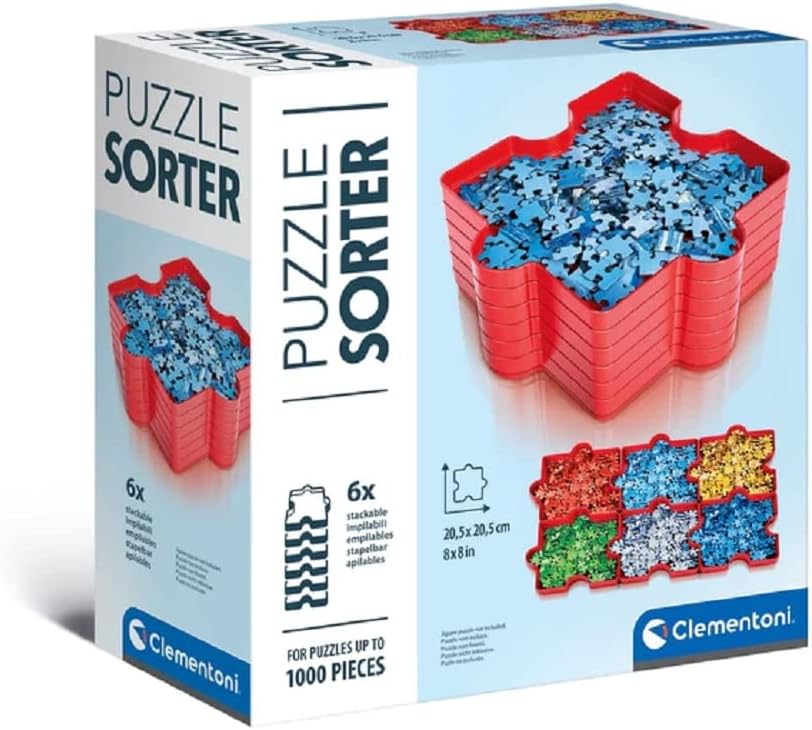 Clementoni 37040 Puzzle Sortierer, praktische Aufbewahrung für Puzzleteile für 5,99 € inkl. Prime-Versand (statt 9,99 €)