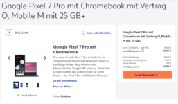 Google Pixel Pro + Asus Chromebook + o Mobile M Boost + GB