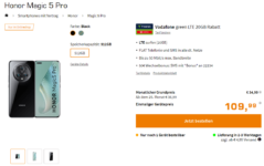 Honor Magic Pro + freenet Vodafone green LTE GB