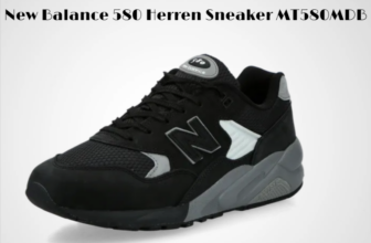 New Balance 580 Herren Sneaker in Schwarz und Grau