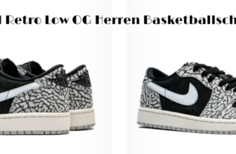 Nike Air Jordan 1 Retro Low OG Herren Basketballschuhe CZ0790-001 (Gr. 40 bis 47,5) für 124,95 € inkl. Versand