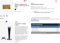 Sony Playstation Digital Edition + LG Smart TV UPC + Telekom Magenta Mobil S GB G