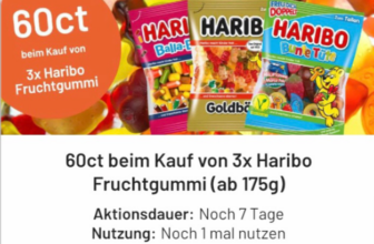3 Haribo (175g) für 1,20€ [smhaggle + Müller]
