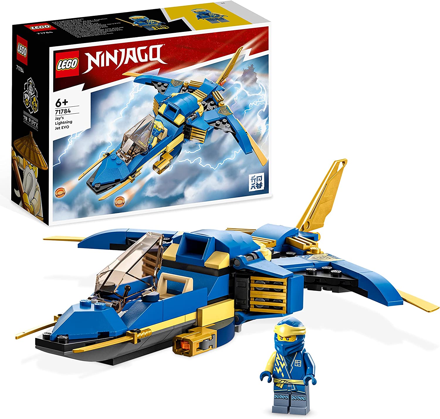 LEGO Ninjago Jays Donner- Jet EVO (71784) für 7,02 € inkl. Prime-Versand (statt 10,09 €)