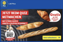 Lidl Plus Quiz mit Lösungen