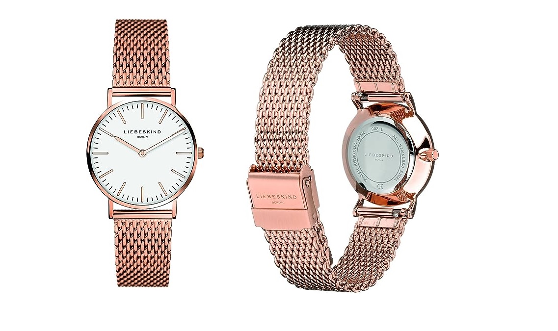 Liebeskind Damen Analog Quarz Armbanduhr mit Edelstahlarmband für 47,40 € inkl. Versand (statt 73,94 €)