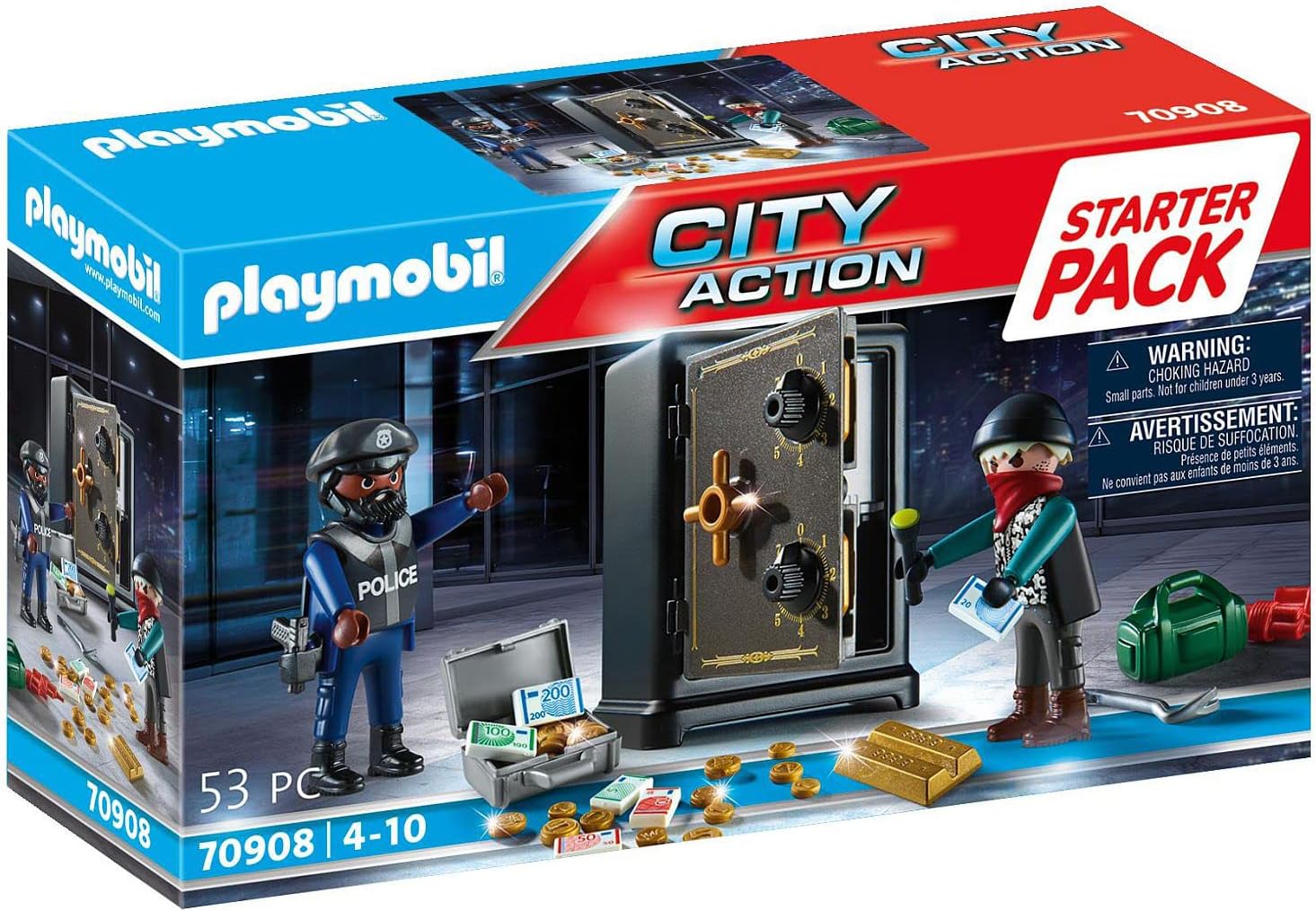 Playmobil City Action Starter Pack Tresorknacker