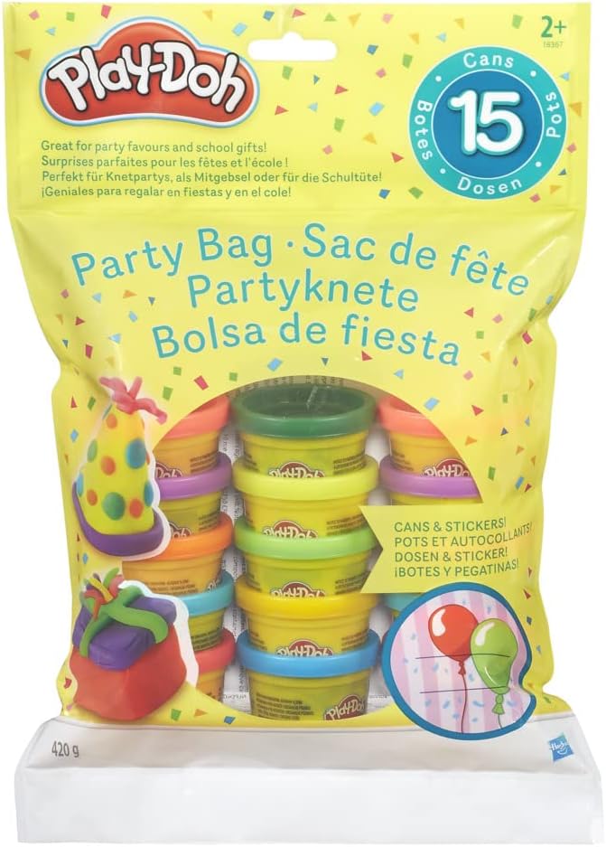 Play Doh Party Bag Partyknete mit Dosen Knete Play Doh Party Bag Partyknete Mit Dosen Knete