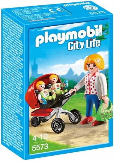 Playmobil City Life Zwillingskinderwagen ()