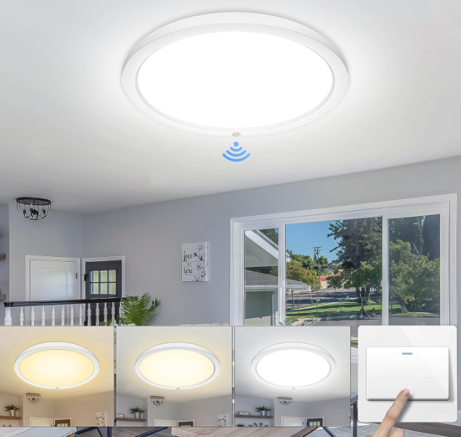 Probapro LED Deckenleuchte mit Bewegungsmelder W Deckenlampe Dimmbar Rund IP LM ° Sensorlampe Probapro Led Deckenleuchte Mit Bewegungsmelder W Deckenlampe Dimmbar Rund Ip Lm ° Sensorlampe