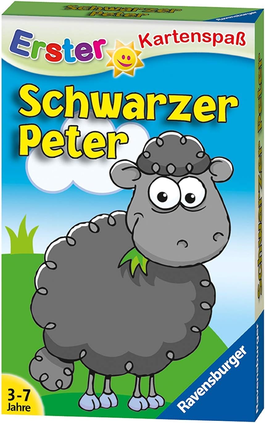 Ravensburger Schwarzer Peter Schaf Kartenspiel (FÃ¼r Kinder Ab Jahren)