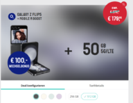 Samsung Z Flip + o Mobile M mit GB G