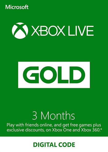 Xbox Live Gold 3 Monate Xbox Live Gold 3 Monate