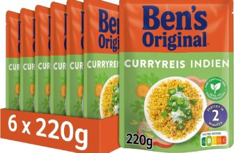 Ben's Original Express Reis Curryreis Indien 6er Pack (6x220g) ab 7,74 € inkl. Prime-Versand