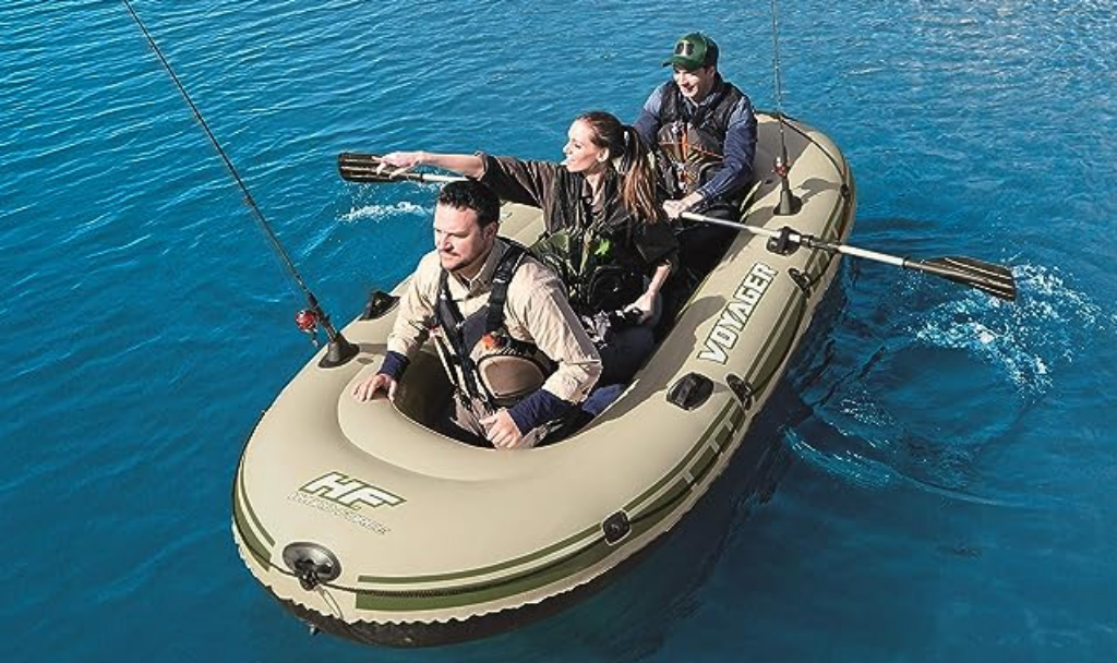 Bestway Hydro Force Schlauchboot Set Voyager FÃ¼r Personen X X Cm Amazon De Sport Freizeit