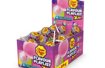 Chupa Chups XXL Flavour Playlist Kaugummi-Lutscher 25 Lollis in 3 Sorten ab 7,59 € inkl. Prime-Versand