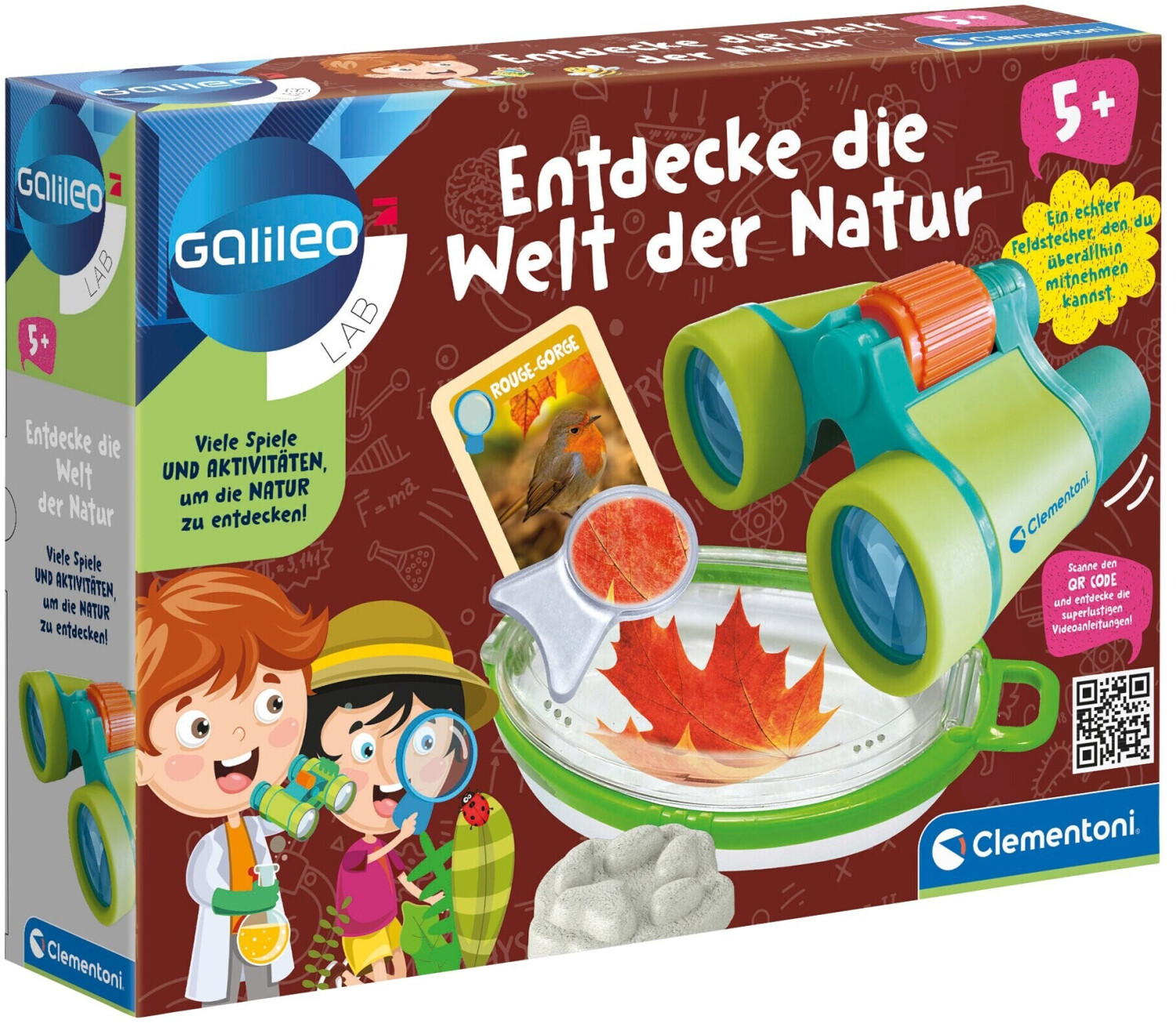 Clementoni Galileo Lab – Entdecke die Welt der Natur spannender Koffer zum Erkunden der heimischen Flora & Fauna Clementoni Galileo Lab – Entdecke Die Welt Der Natur Spannender Koffer Zum Erkunden Der Heimischen Flora &Amp; Fauna