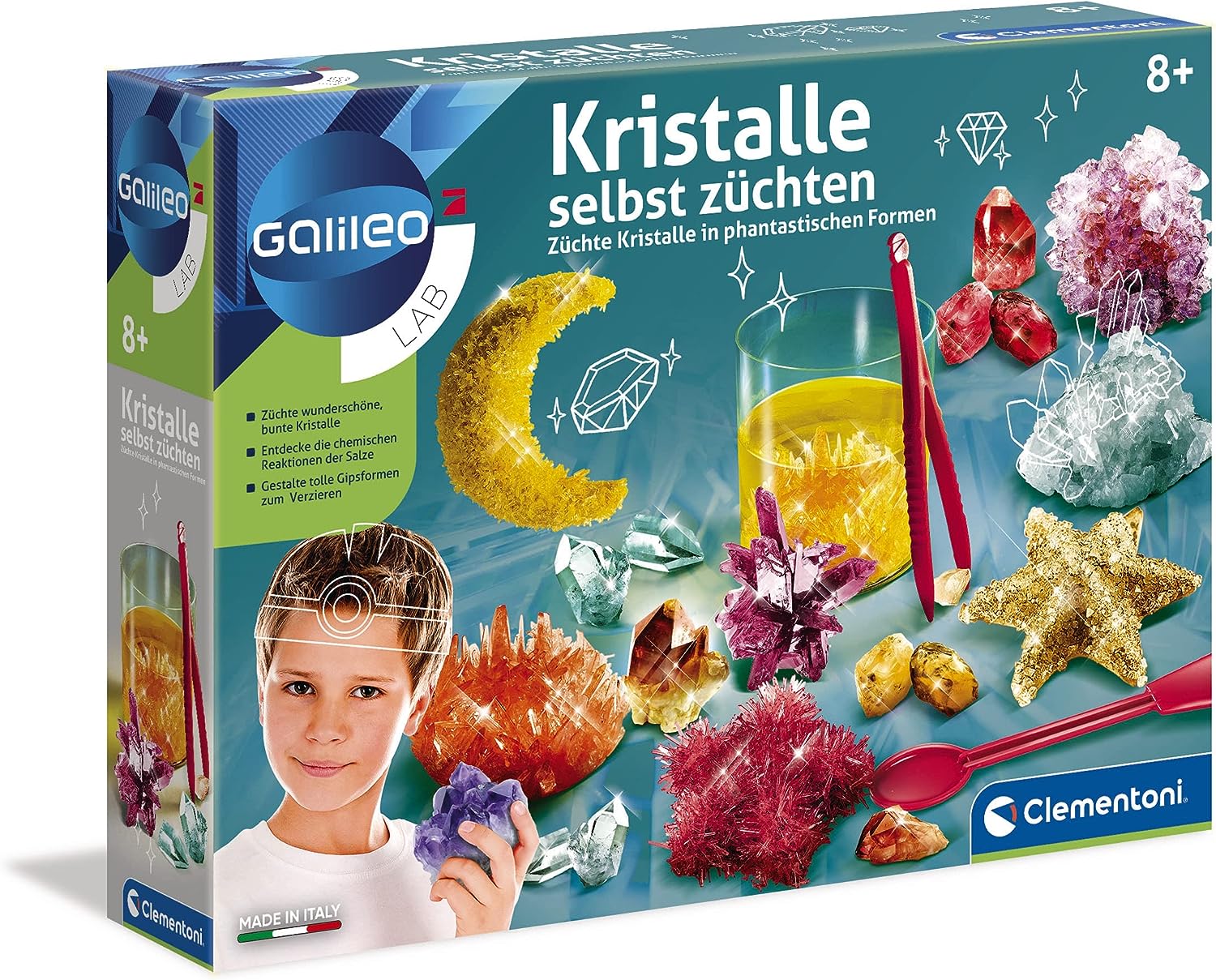 Clementoni Galileo Lab – Kristalle selbst züchten (für Kinder ab Jahren) Clementoni Galileo Lab – Kristalle Selbst Züchten (Für Kinder Ab Jahren)