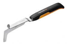 Fiskars Kleiner Fugenkratzer zum Entfernen von Unkraut und Moos