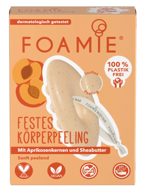 Foamie Festes Duschgel Mit Aprikosenkerne