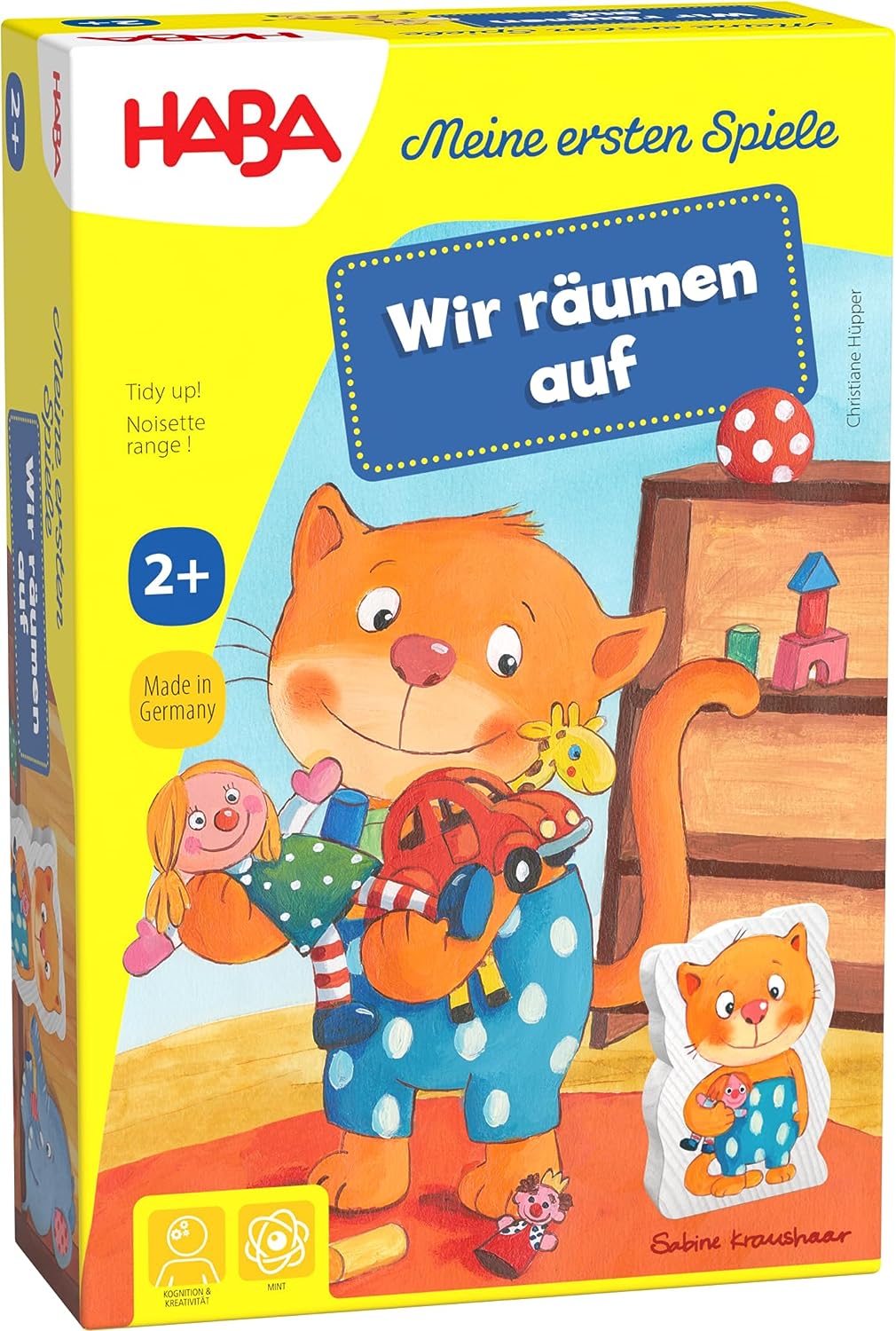 HABA Meine ersten Spiele – Wir räumen auf! Kinderspiel Haba Meine Ersten Spiele – Wir Räumen Auf! Kinderspiel
