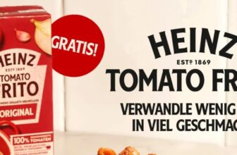 Gratis testen 🍅 Heinz Tomato Frito [Marktguru]