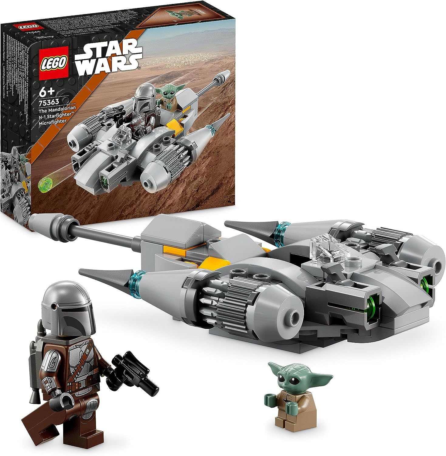 LEGO Star Wars N Starfighter des Mandalorianers – Microfighter Mikro Bauspielzeug Lego Star Wars N Starfighter Des Mandalorianers – Microfighter Mikro Bauspielzeug
