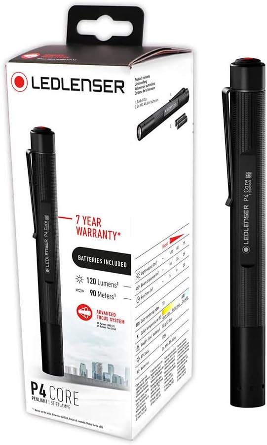 Ledlenser P Core LED Taschenlampe §(batteriebetrieben, Outdoor, Stunden Akkulaufzeit, Lumen) Ledlenser P Core Led Taschenlampe §(Batteriebetrieben, Outdoor, Stunden Akkulaufzeit, Lumen)