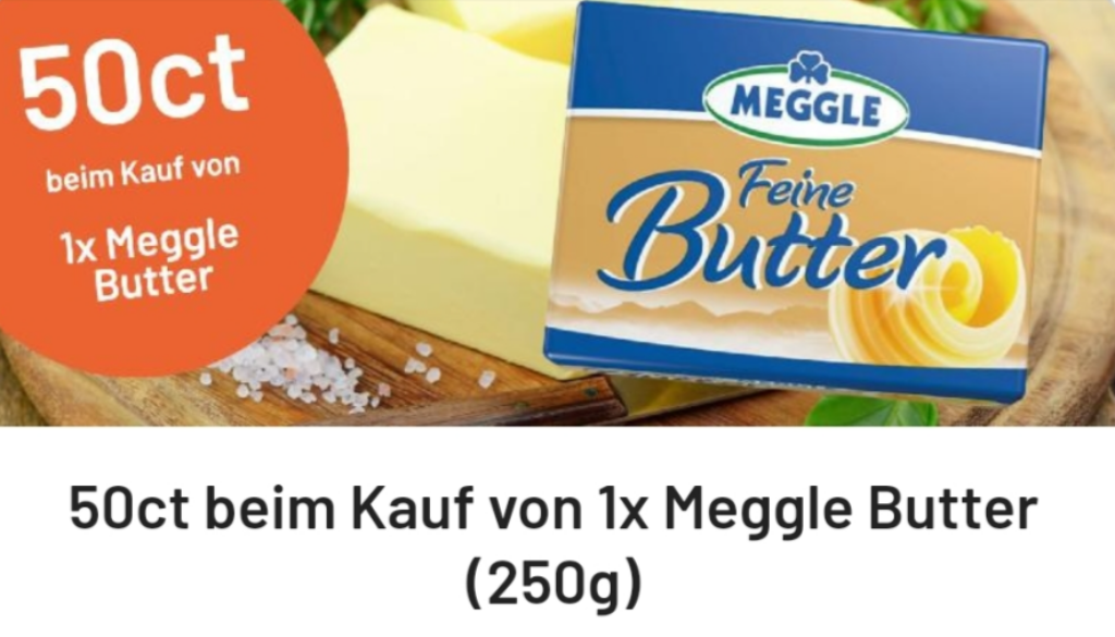 Meggle Butter G FÃ¼r Cent Dank Smhaggle