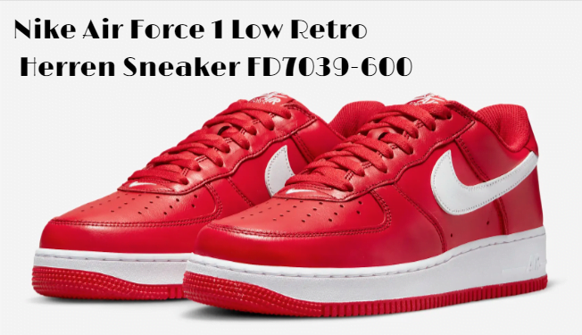 Nike Air Force 1 Low Retro Herren Sneaker Fd7039-600