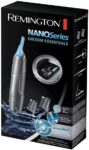 Remington Groom Essentials (Reise) Set NanoSeries mit Trimmer, Nagelknipser, Feile, Nagelschere, Pinzette & Etui