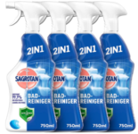 Sagrotan Bad Reiniger Ozeanfrische – in Desinfektionsreiniger mit Antischmutzfilm für zuverlässige Hygiene im Badezimmer – x ml Sprühflasche Amazon de Drogerie Körperpflege