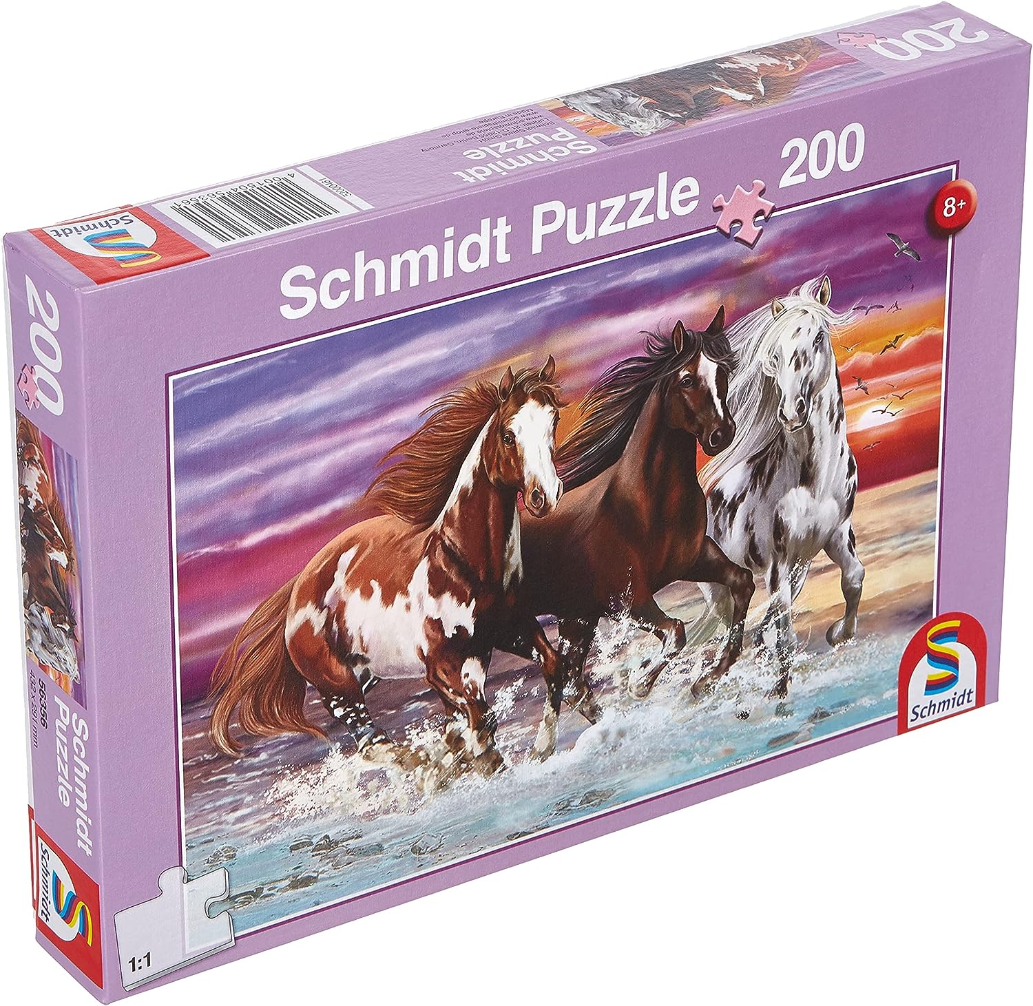 Schmidt Spiele () Wildes Pferde Trio Puzzle