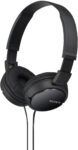 Sony MDR ZX faltbarer Bügelkopfhörer in schwarz