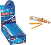 Tipp Ex Korrekturroller Easy Correct zum seitlichen Korrigieren, m x .mm, er Pack & Amazon Basics Holzgefasste Bleistifte, HB, vorgespitzt, er Pack