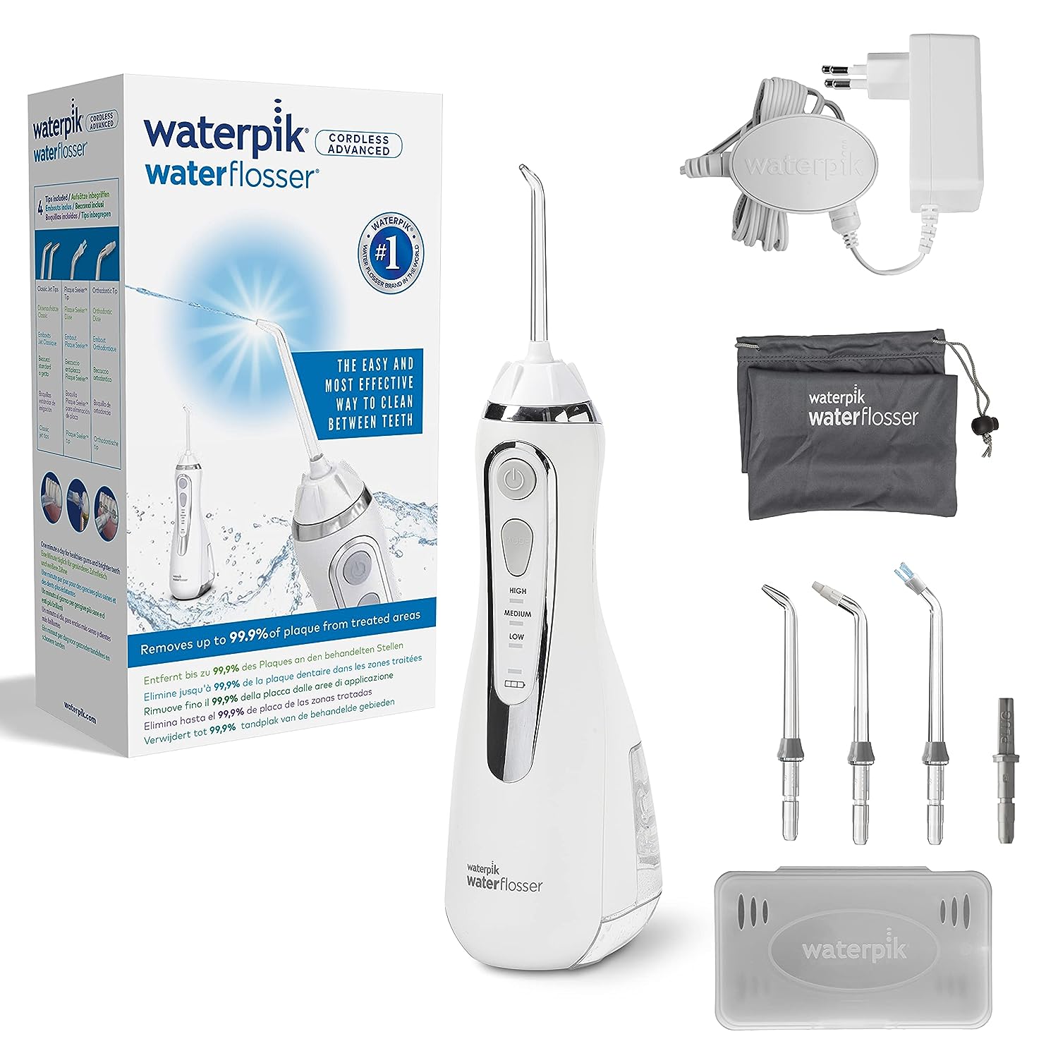 Waterpik Cordless Advanced Munddusche in weiß  für 54,99 € inkl. Versand (statt 78,67 €)