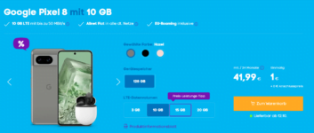Google Pixel + Google Pixel Buds Pro + Blau Allnet XL GB LTE