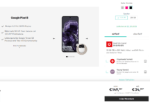 Google Pixel + Vodafone Smart Lite Spezial GB G