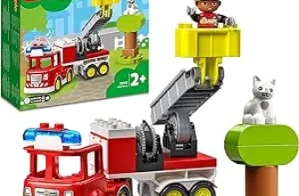 LEGO 10969 DUPLO Town Feuerwehrauto Spielzeug für 17,99 € inkl. Prime-Versand