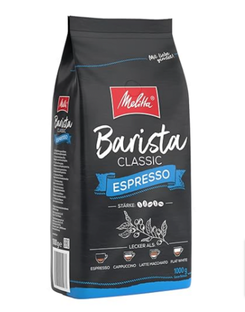 Melitta Barista Classic Espresso Ganze Kaffee Bohnen Kg Ungemahlen Kaffeebohnen FÃ¼r Kaffee Vollautomat KrÃ¤ftige RÃ¶stung StÃ¤rke Amazon De Lebensmittel GetrÃ¤nke